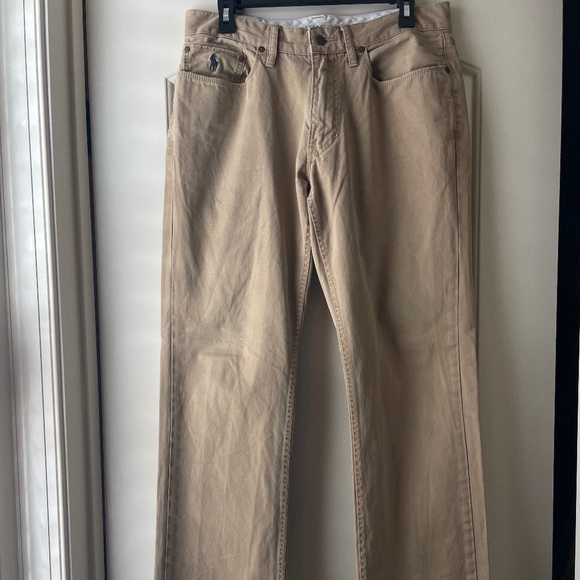 Polo Ralph Lauren Khaki Trousers 32/32 - Picture 1 of 6